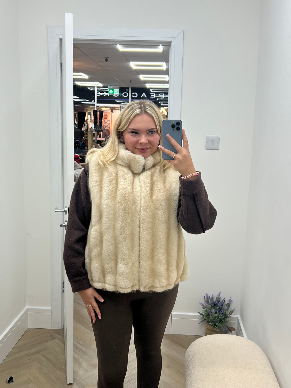 Ariel Faux Fur Gillet