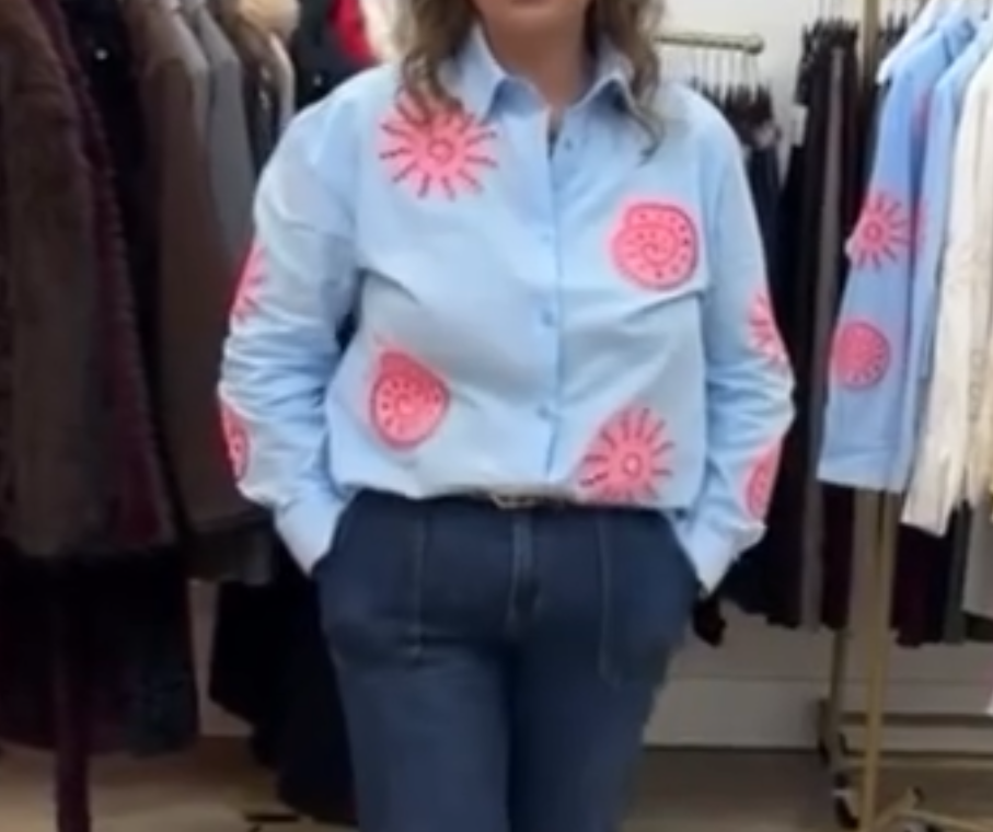 The Elodie Embroidered Shirt