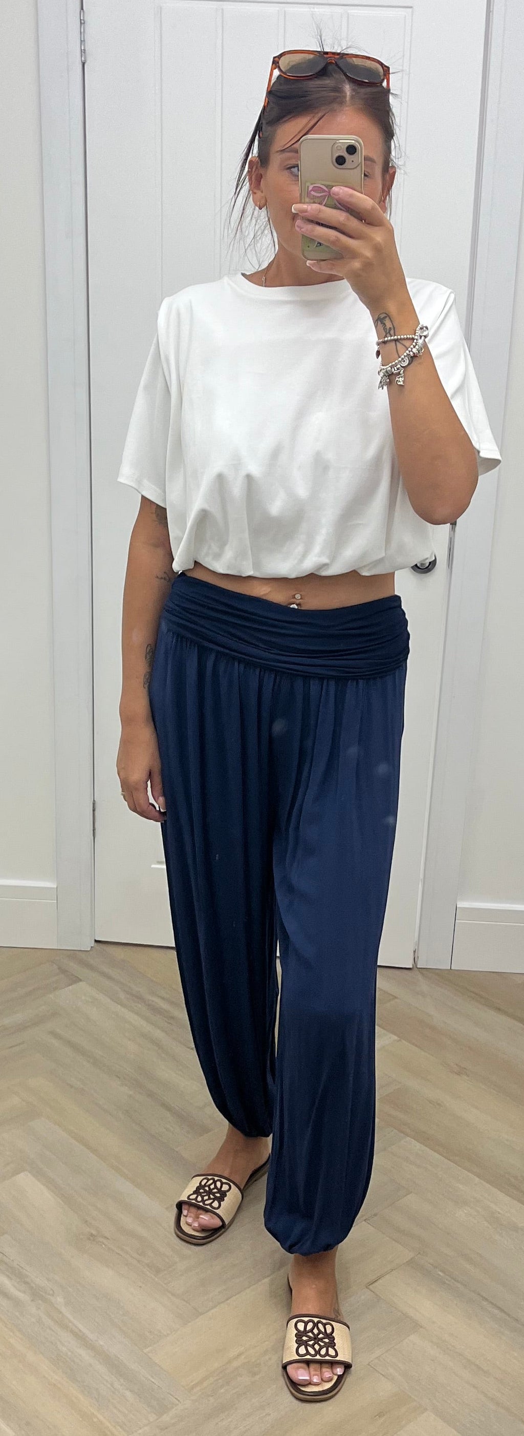 Judy Harem trousers 🤍💙