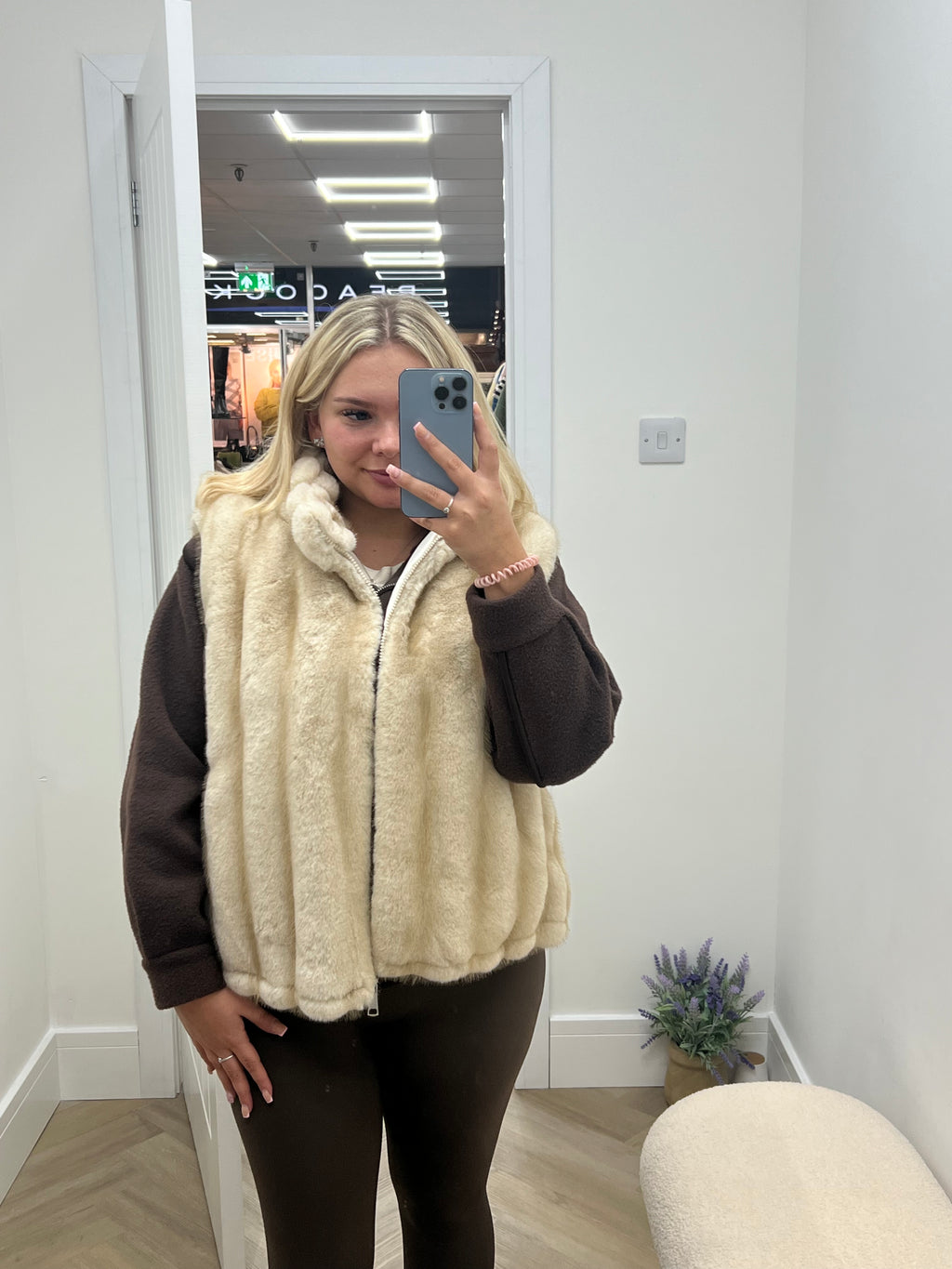 Ariel Faux Fur Gillet