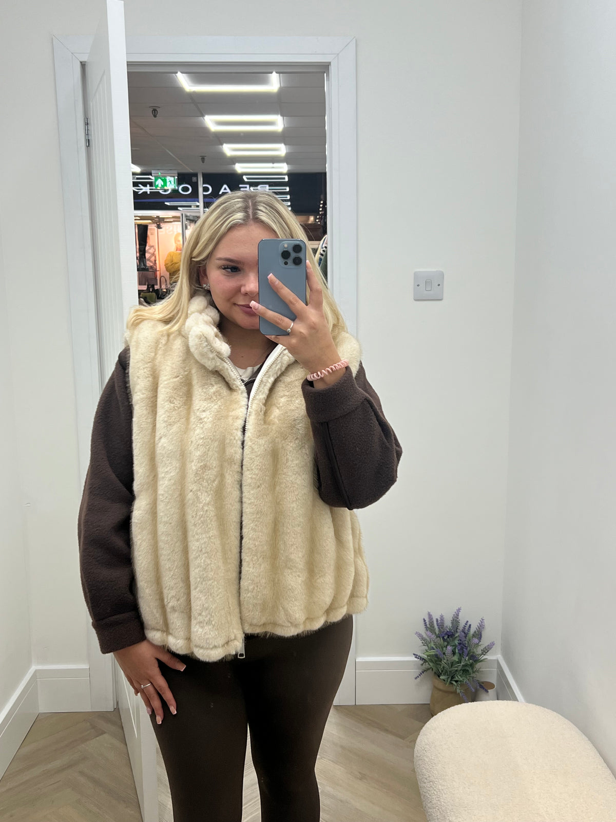 Ariel Faux Fur Gillet
