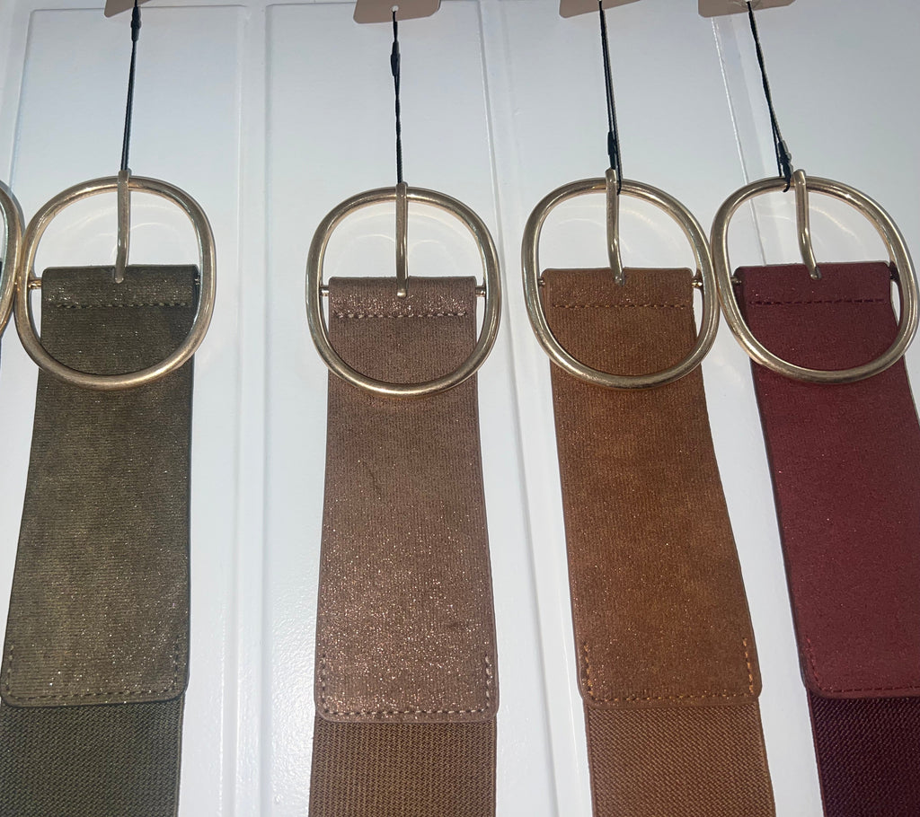 Big buckle belt