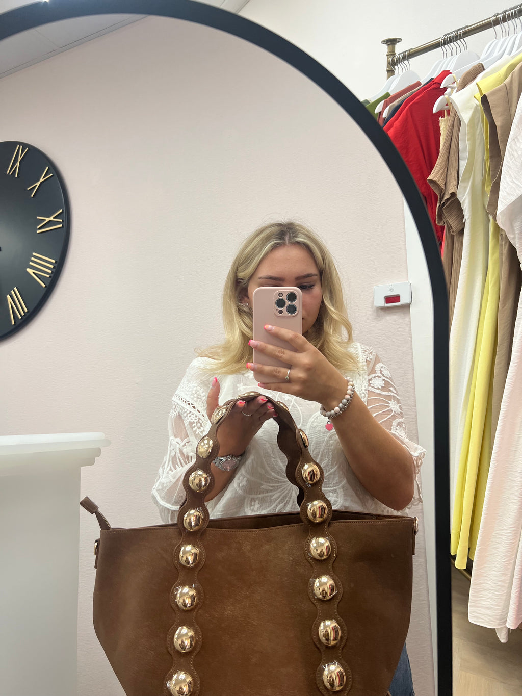 Disc large handbag🤎🖤✨