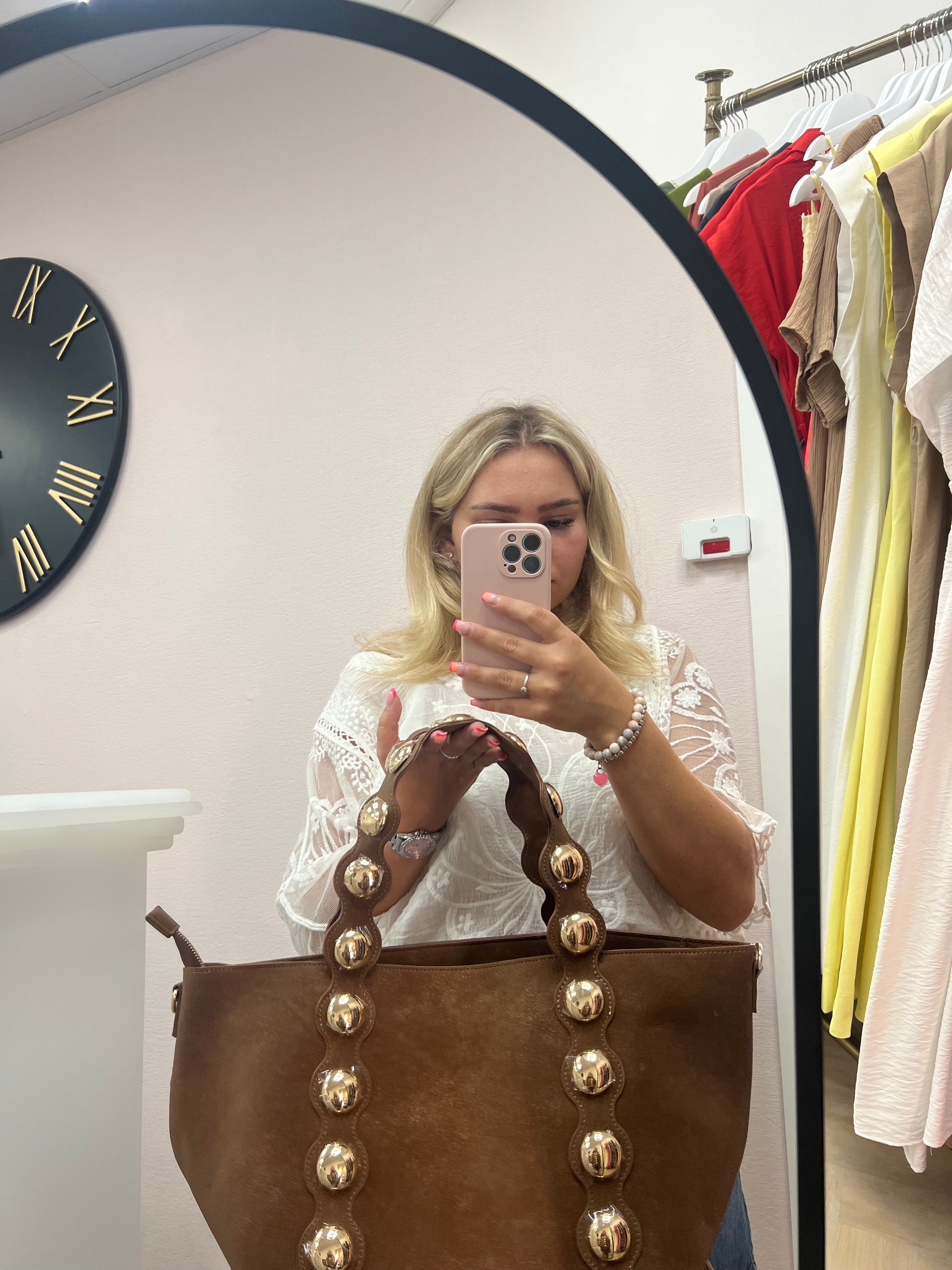 Disc large handbag🤎🖤✨