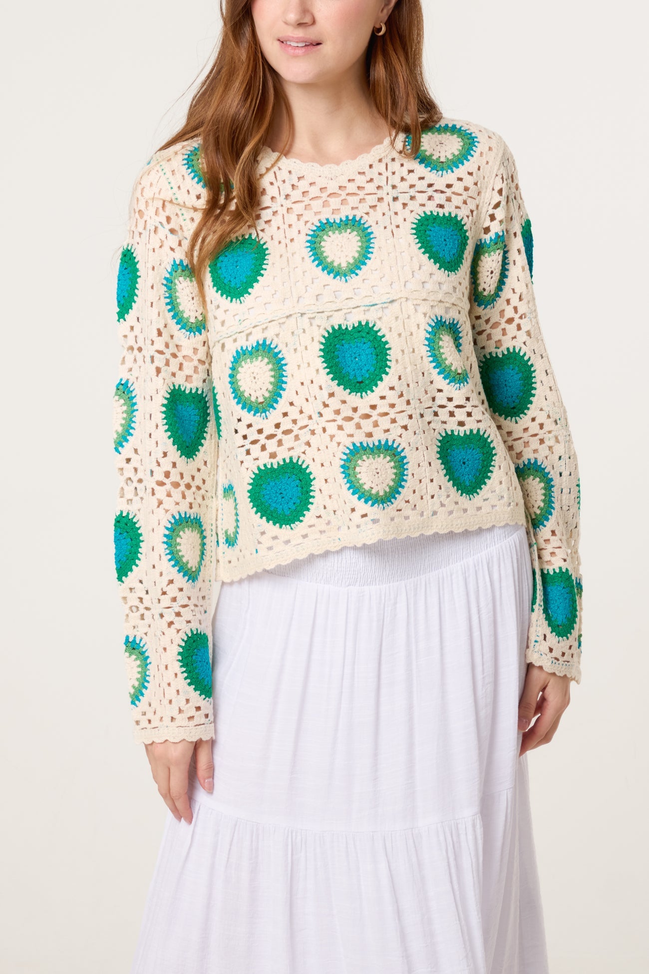 Hearts Crochet Top