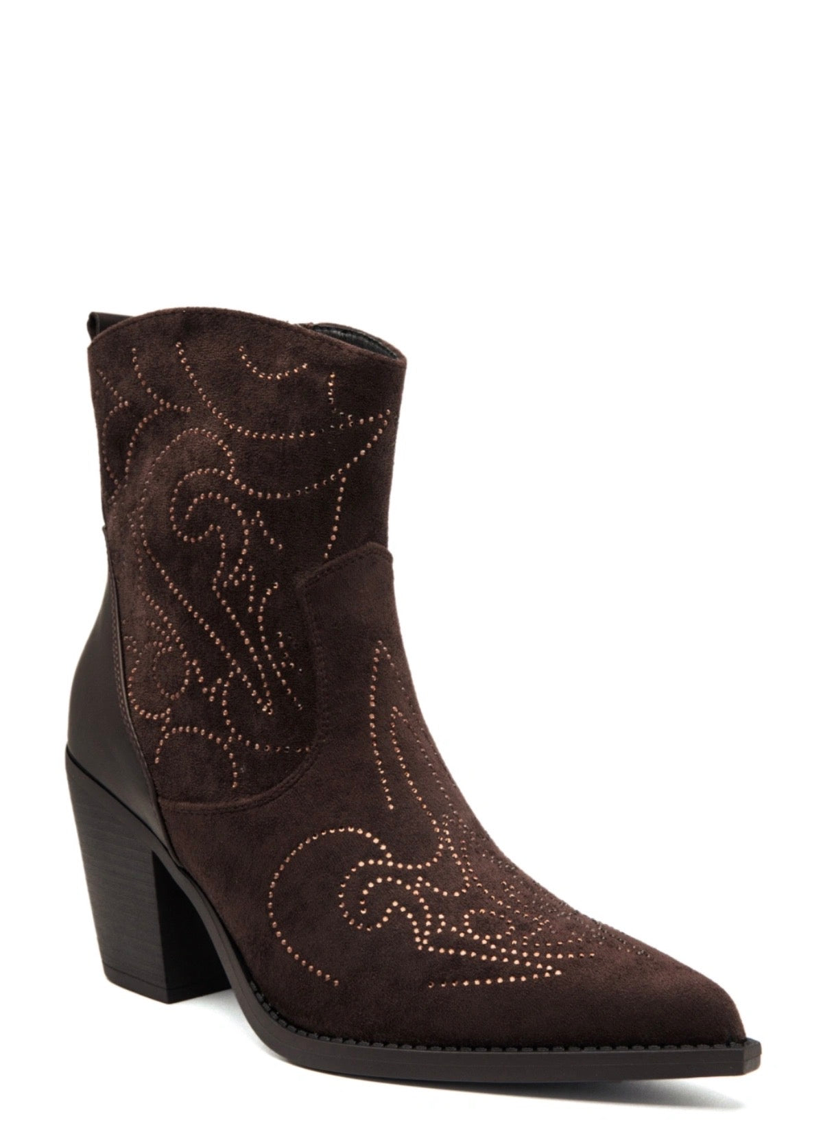 Larna Western Ankle Boots