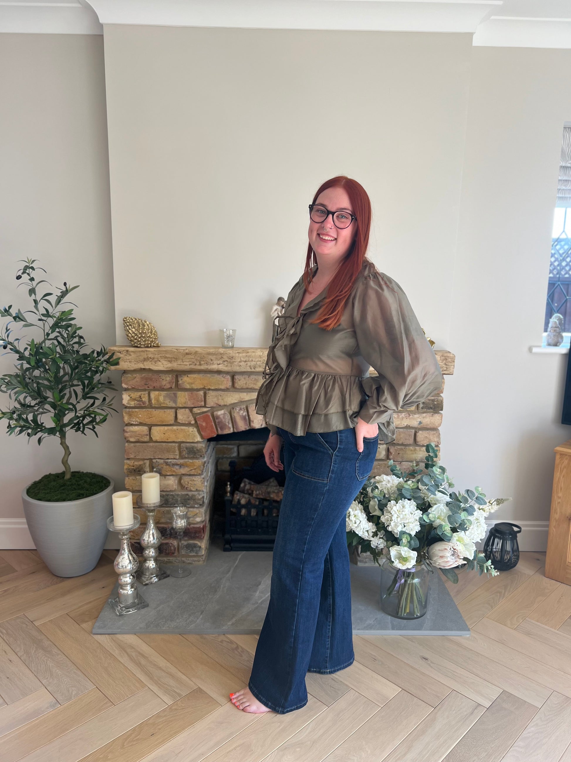 Mia Tie Blouse