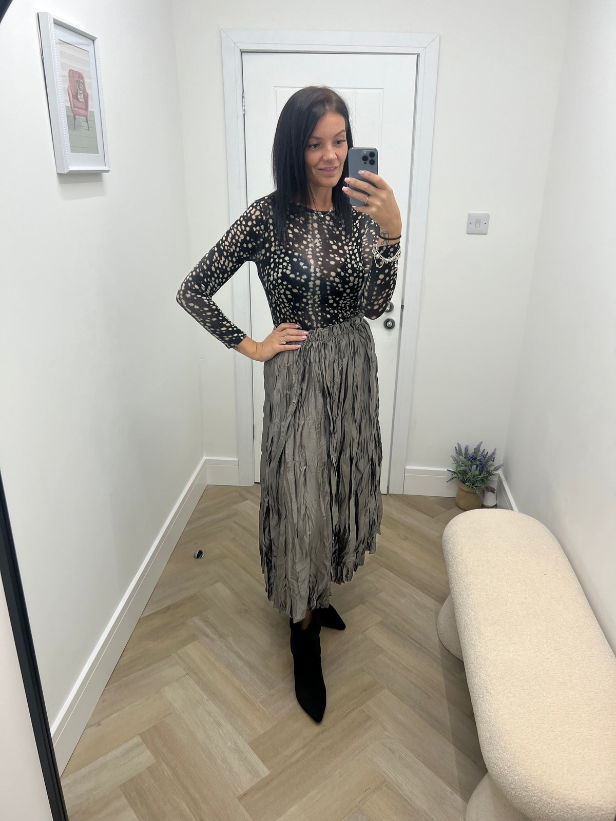 Kiki Crinkle Skirt