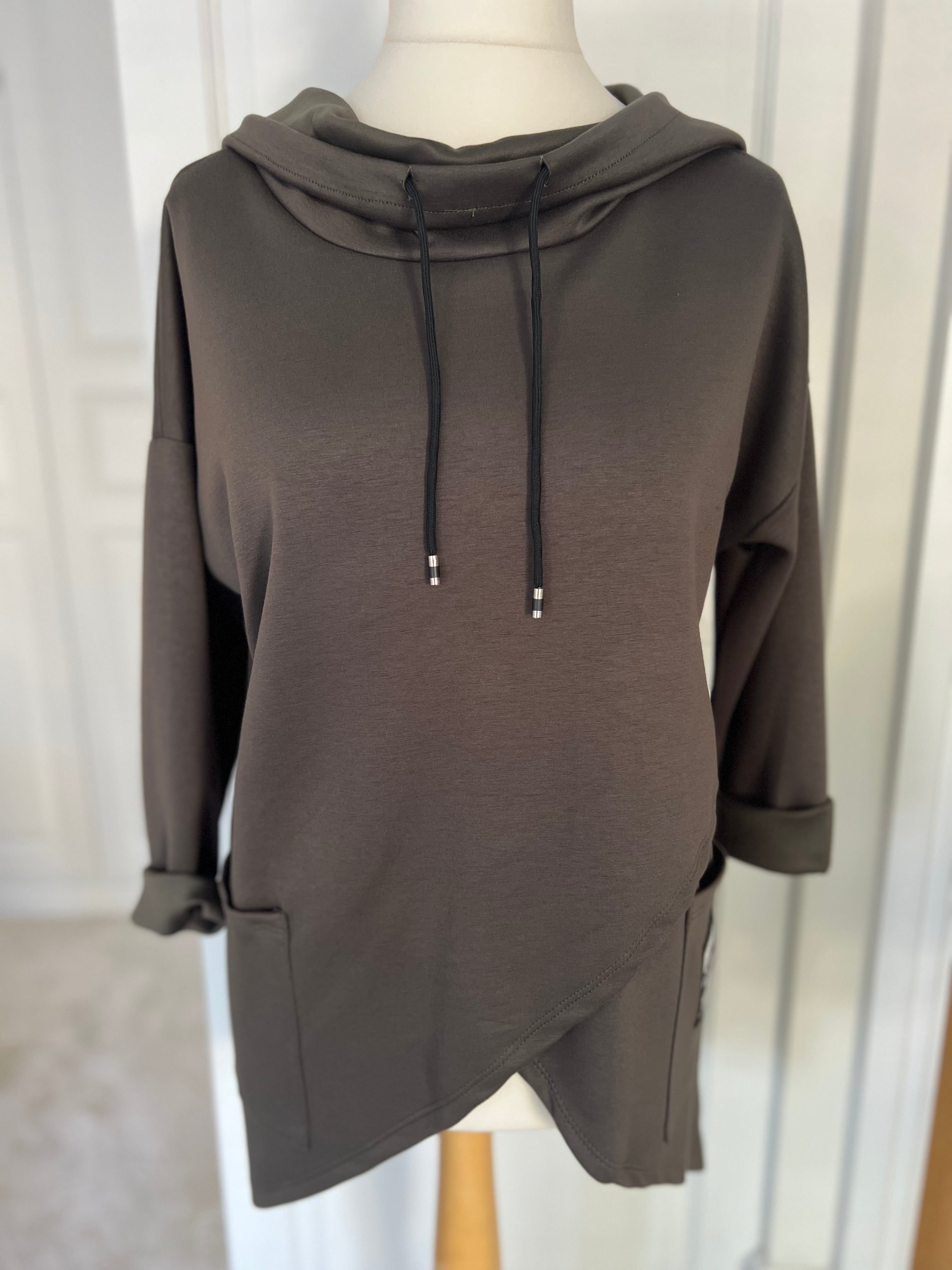 The Axis Hoodie – Super Soft Asymmetric Sweatshirt