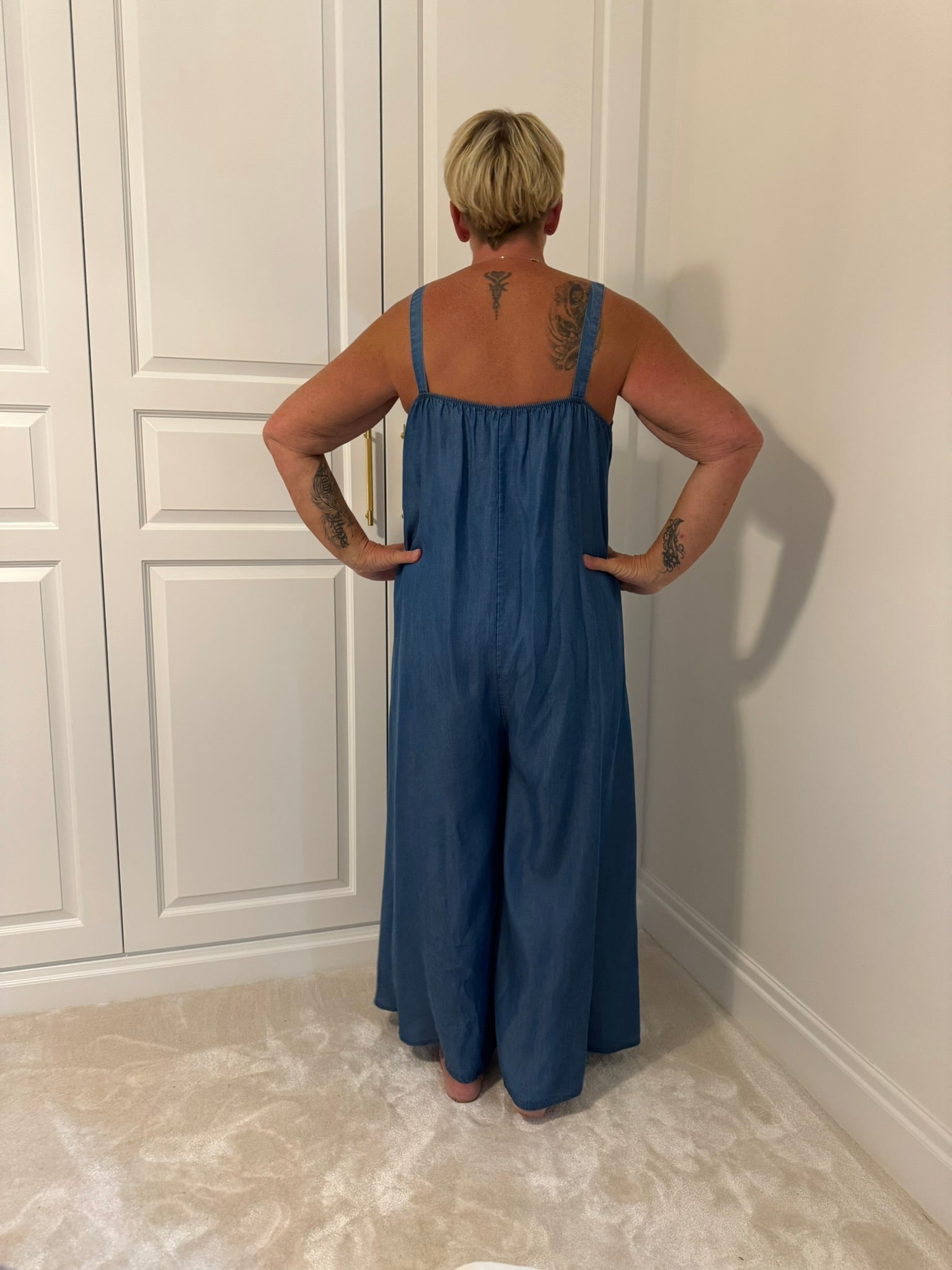 The Azure Drape Jumpsuit