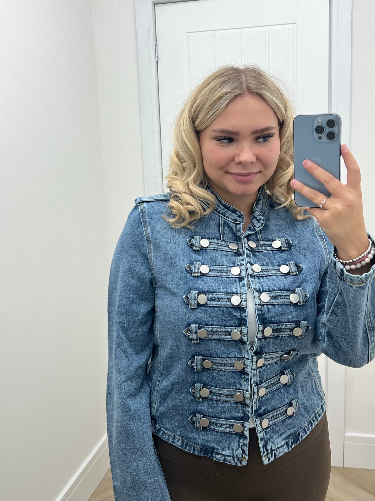 Liv military Denim jacket