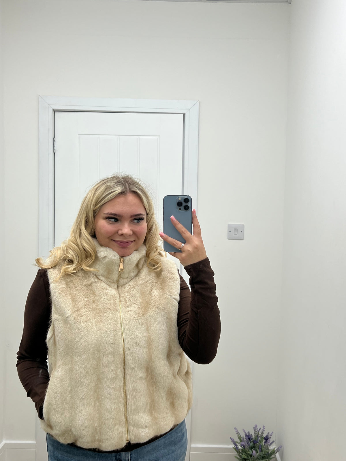 Indie Faux Fur Gillet