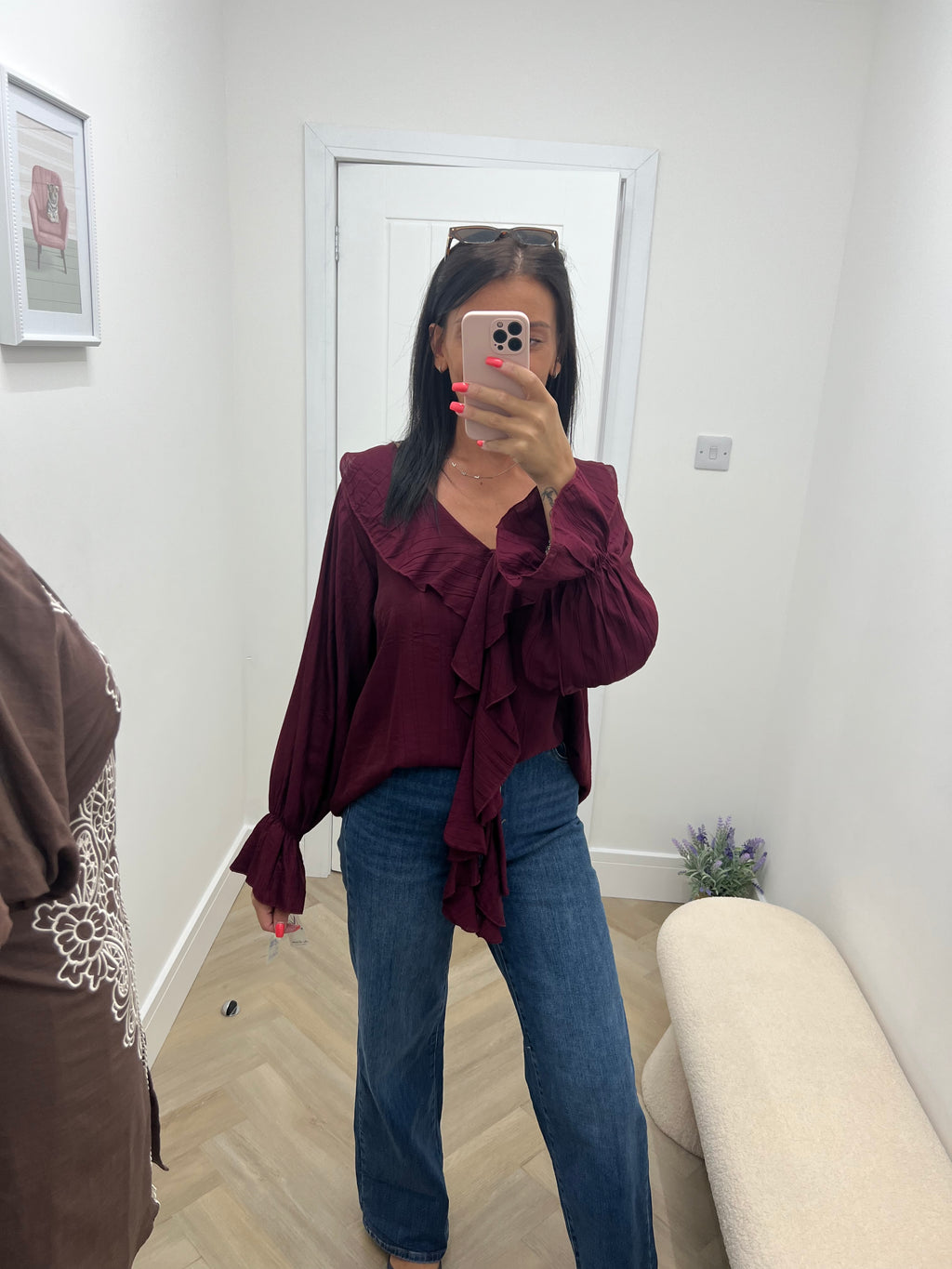 Charlotte long sleeve blouse