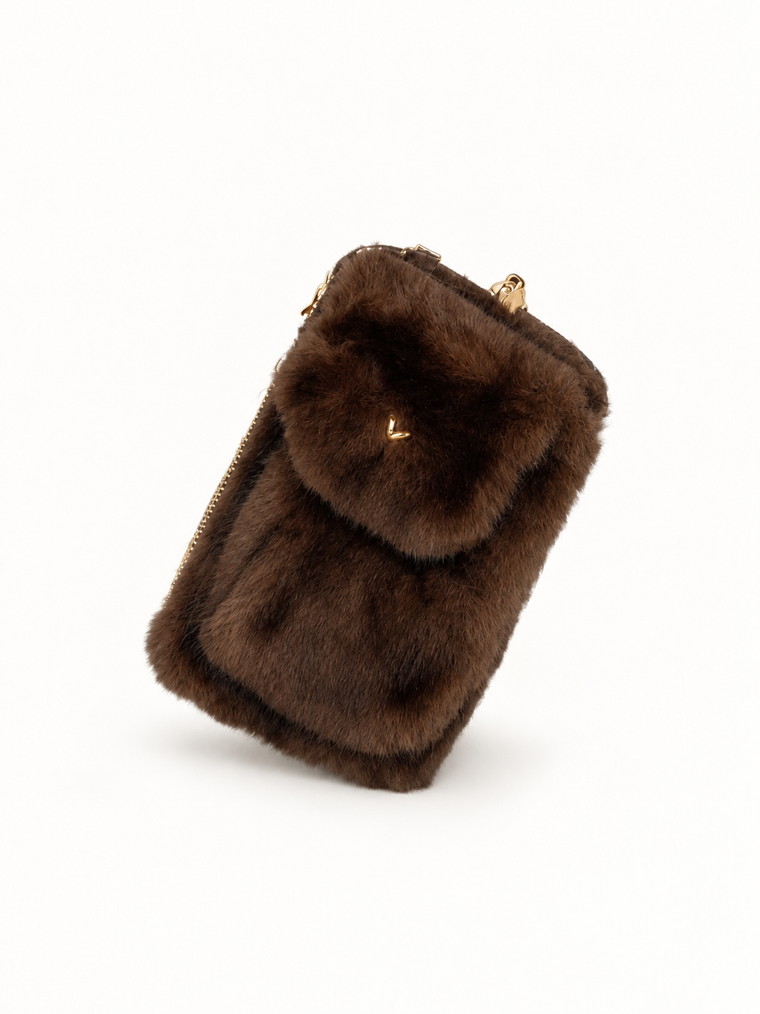 Luna Heart Faux Fur Bag