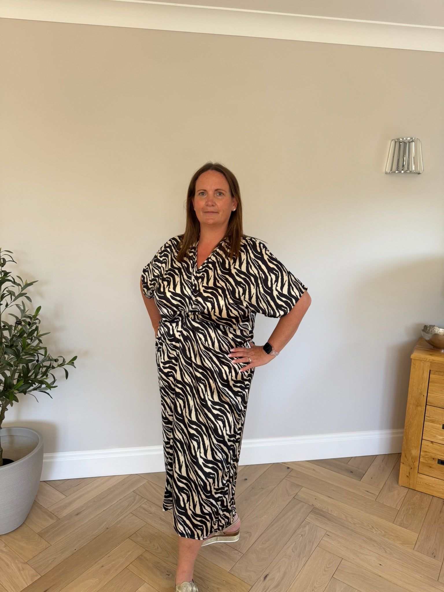 Strada Zebra Dress