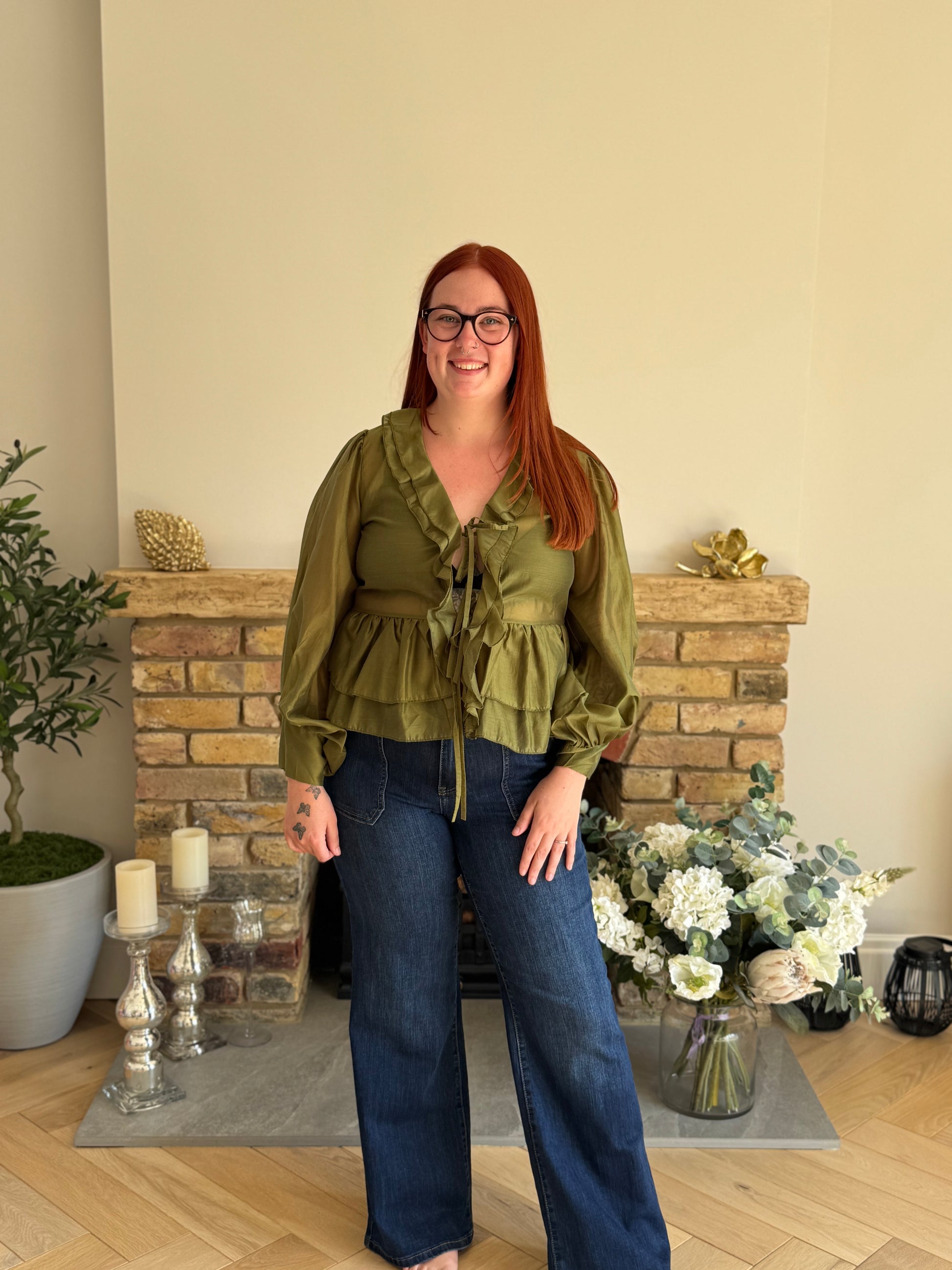 Mia Tie Blouse