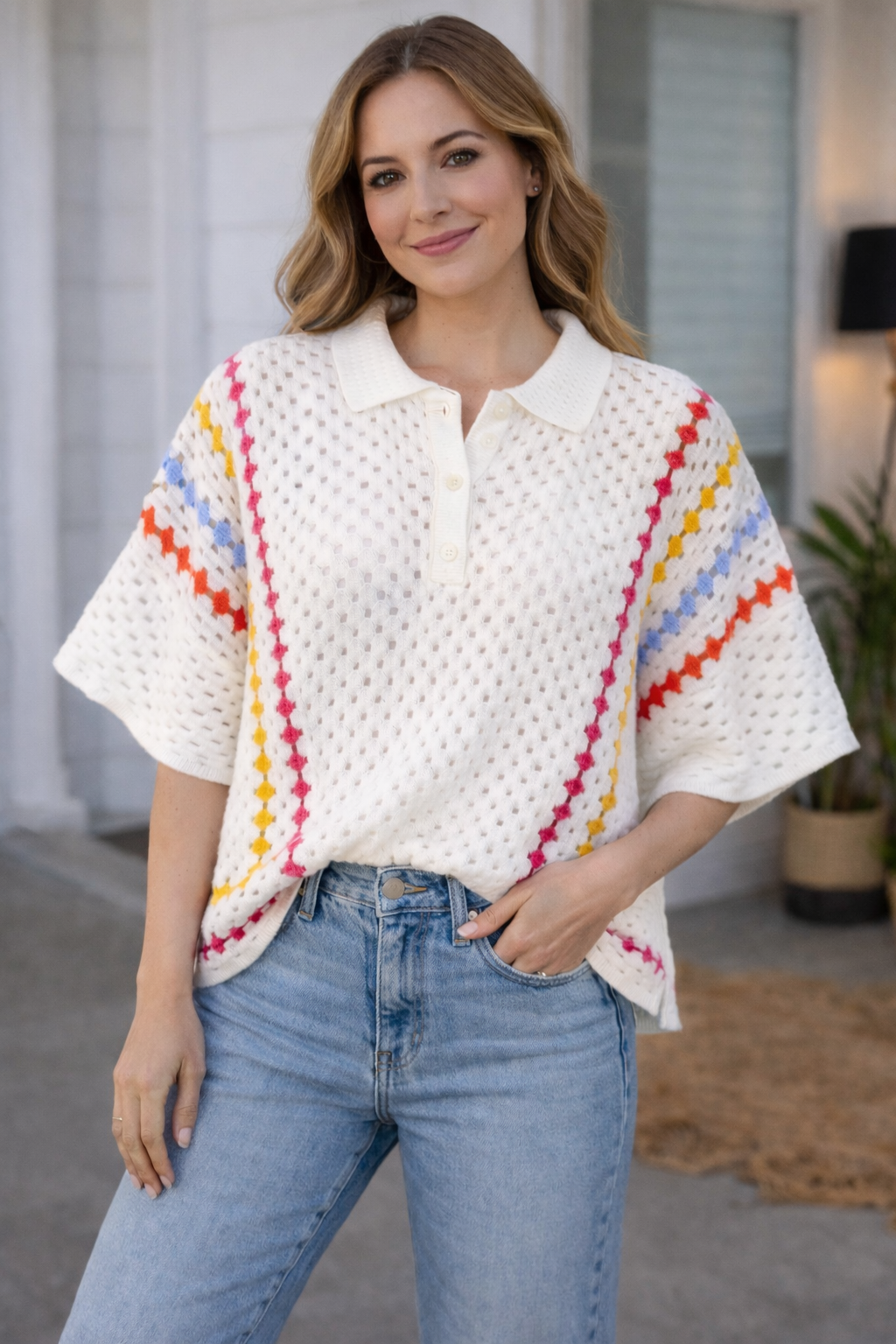 Iona Crochet Knit