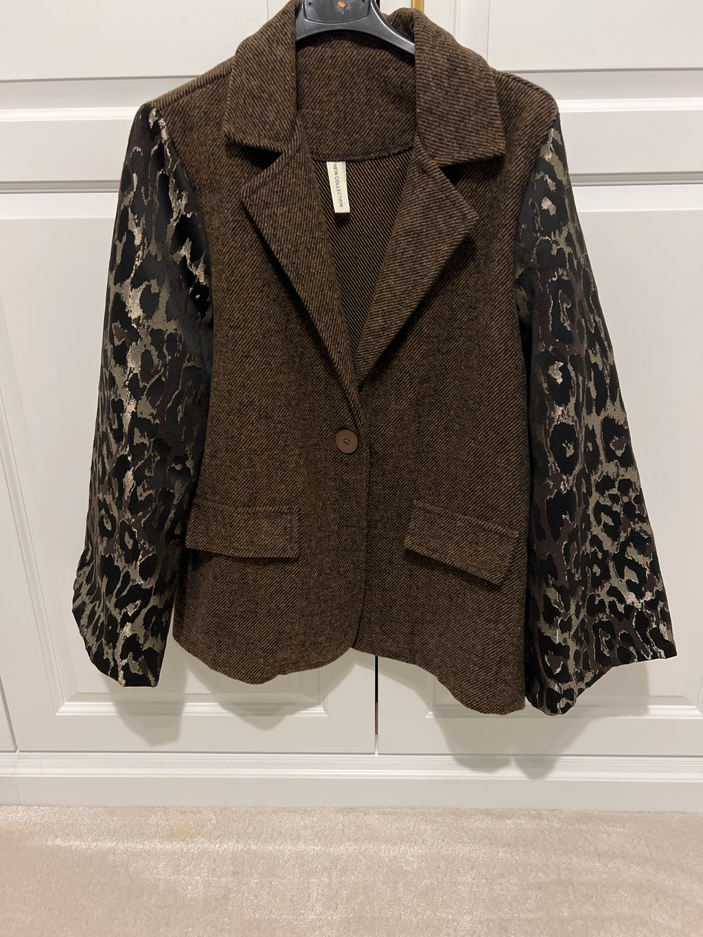 Leopard Statement Blazer 🐾