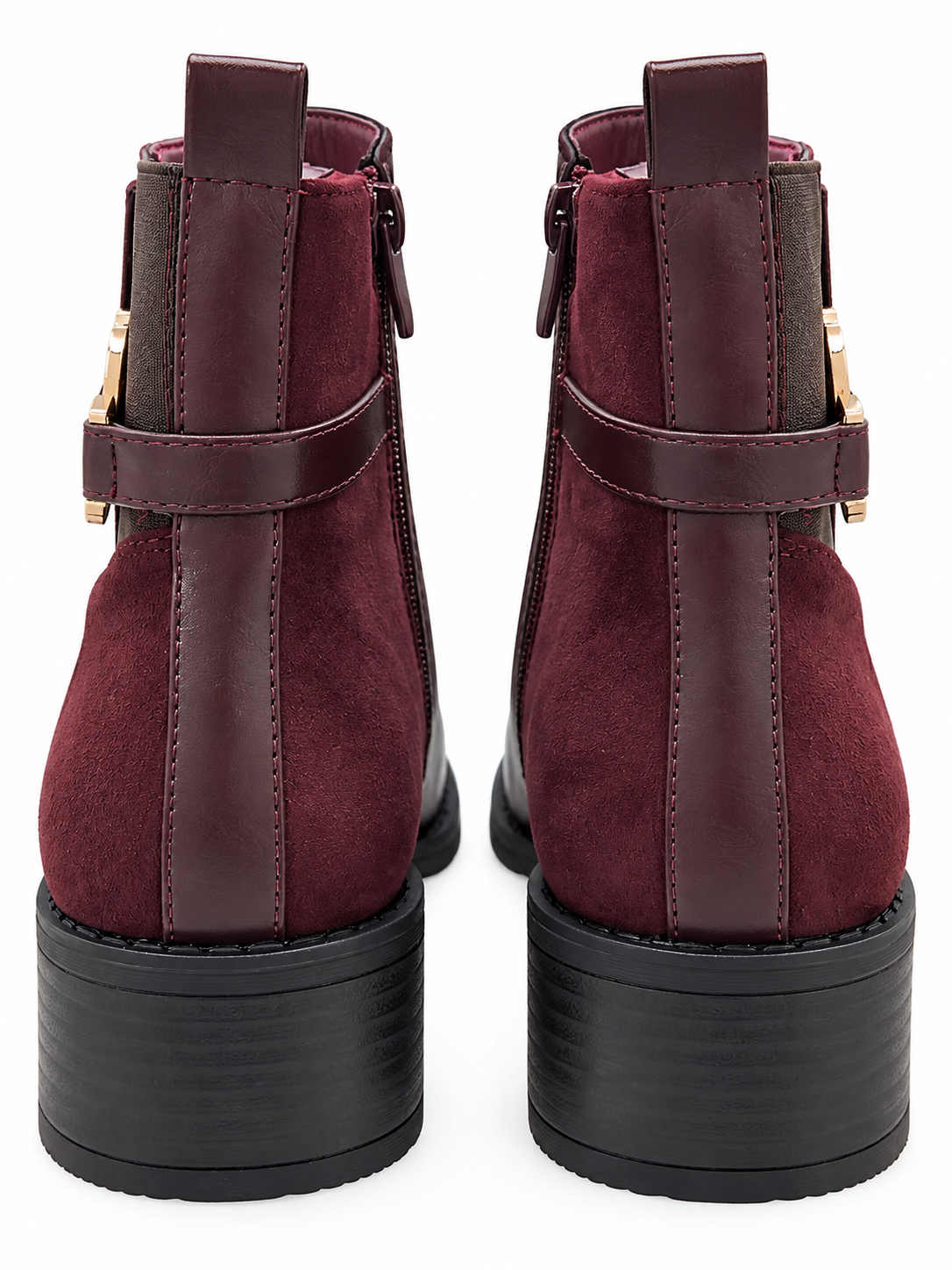 Burgundy D Boot