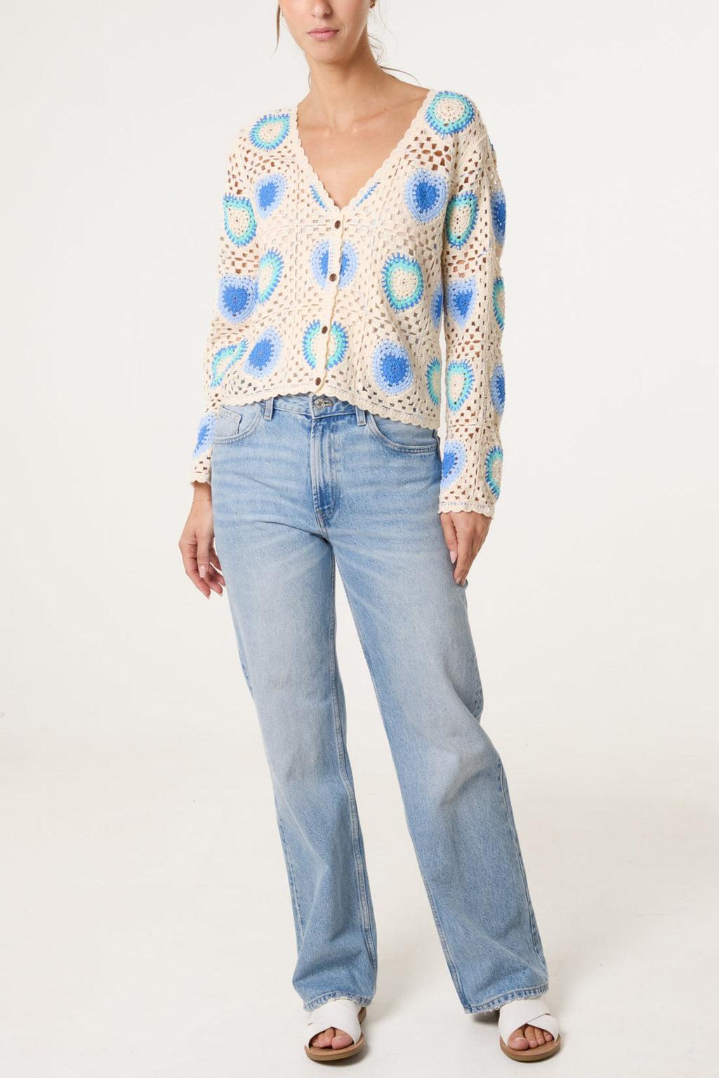 Heart Crochet Cardigan