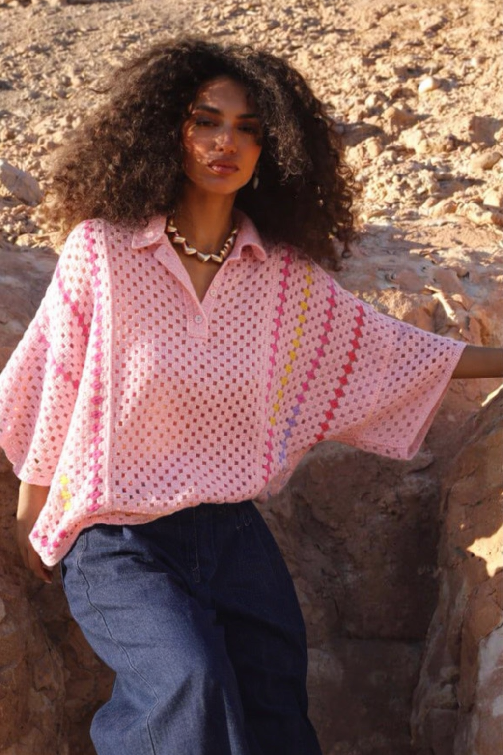 Iona Crochet Knit