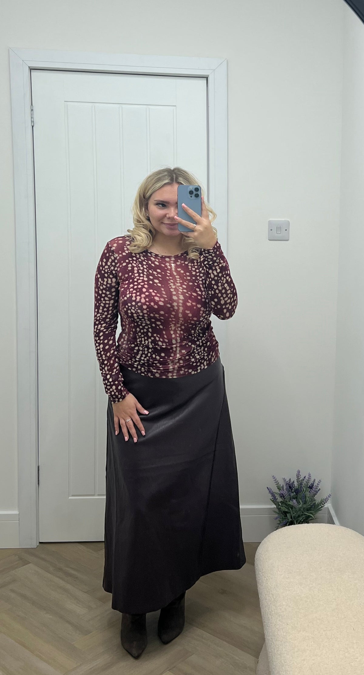 Jax PU Skirt