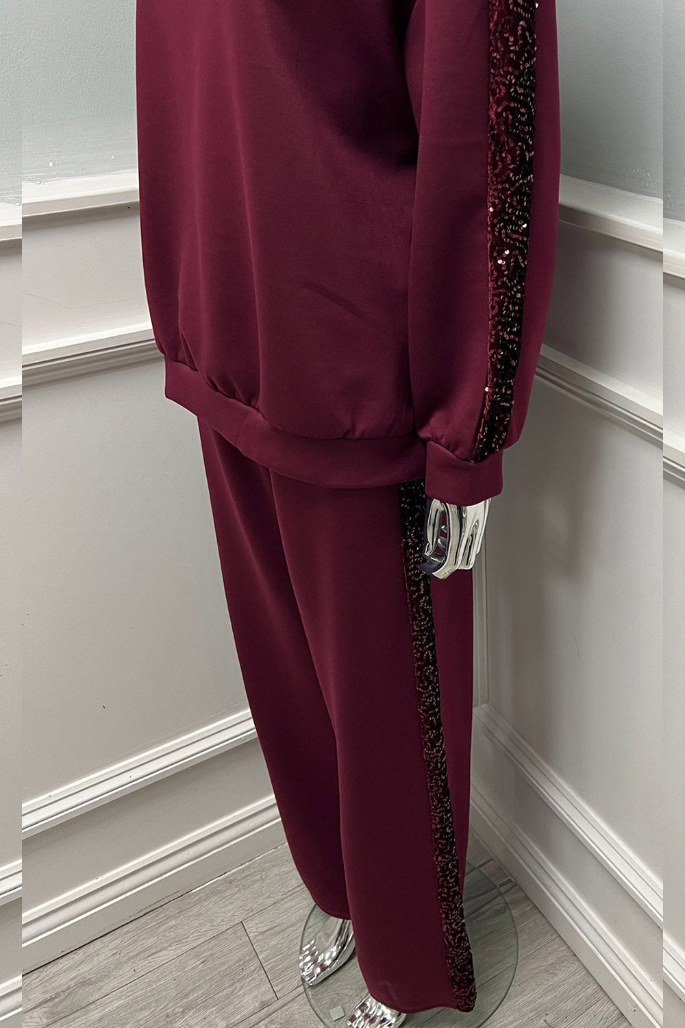 Sequin Side Lounge set