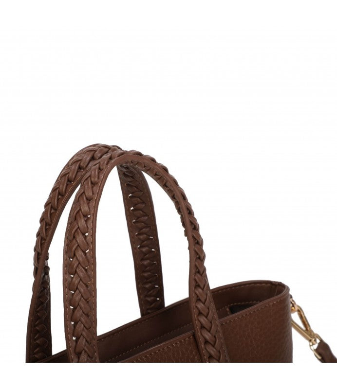 Plait Handel Tote Bag