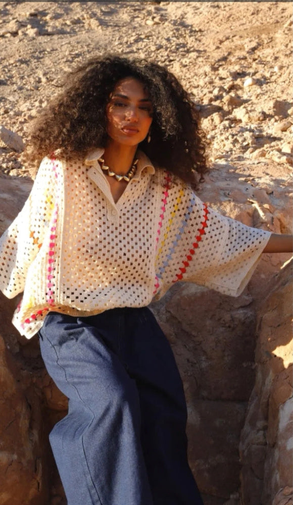 Iona Crochet Knit