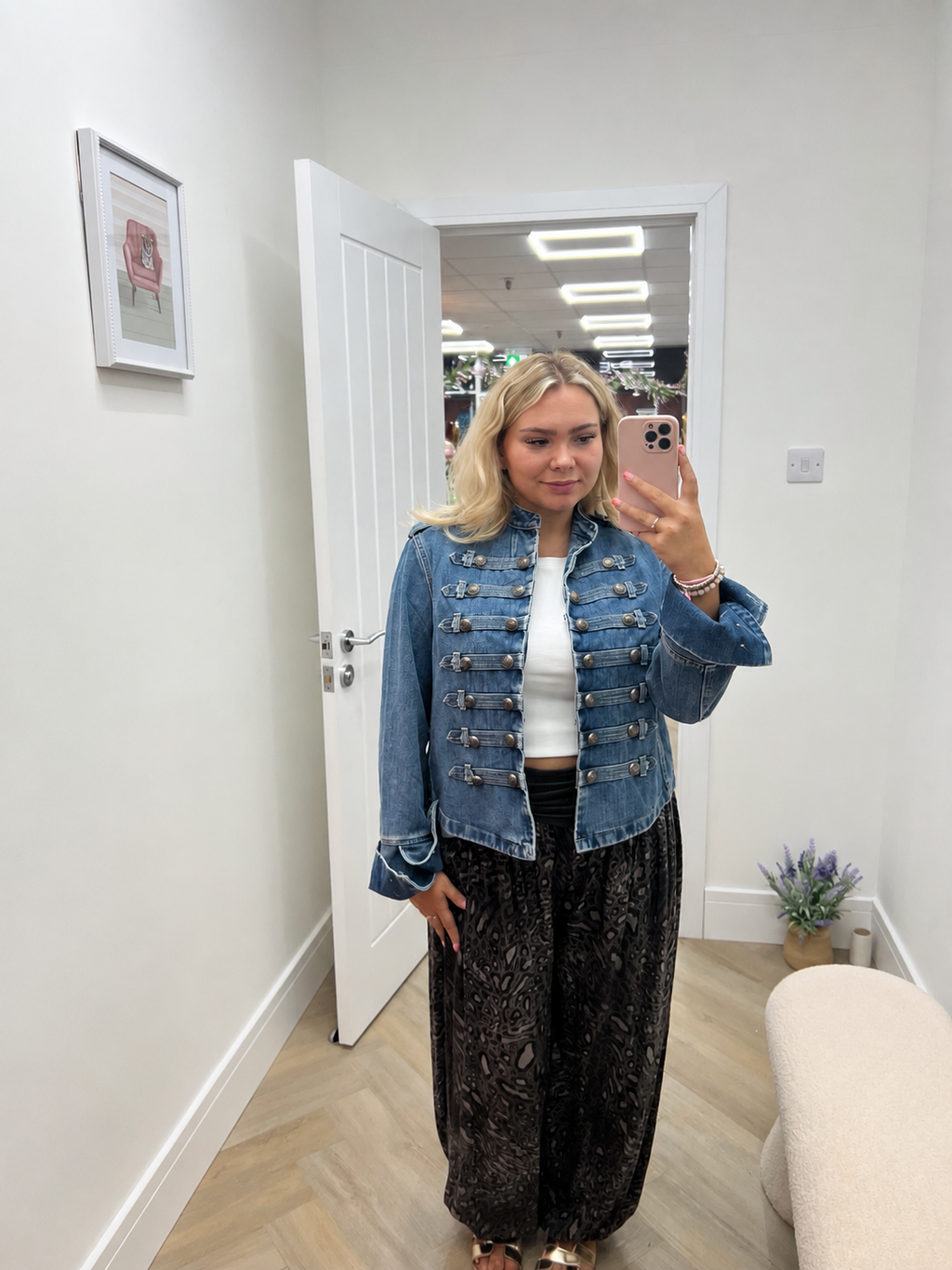 Military Denim Jacket