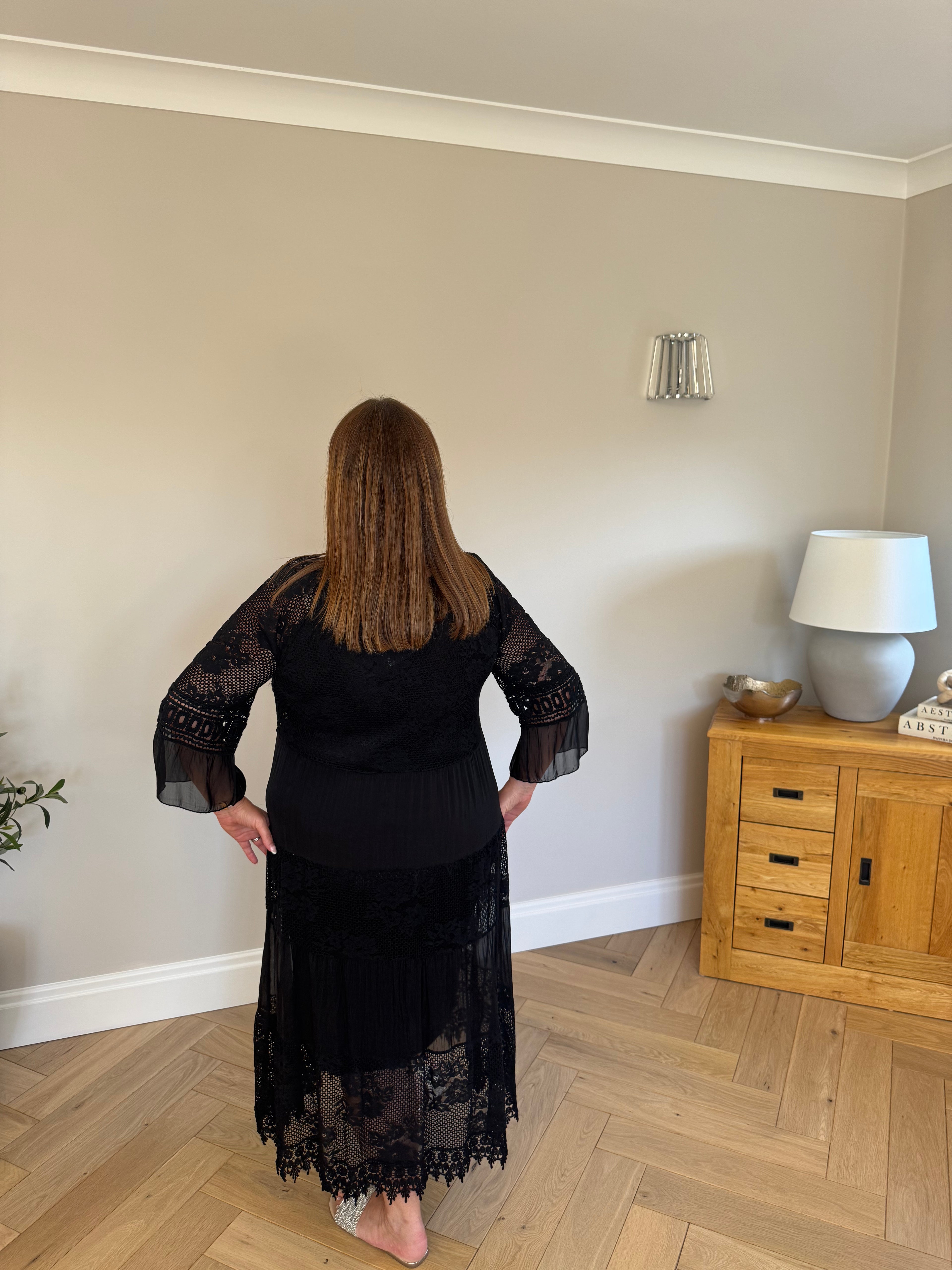 Florentia Lace Maxi Dress