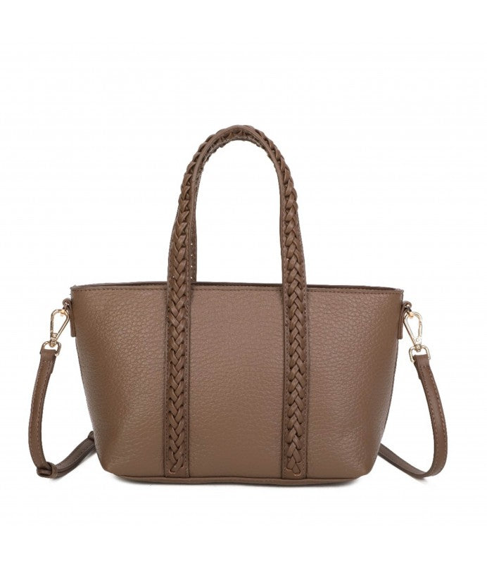 Plait Handel Tote Bag