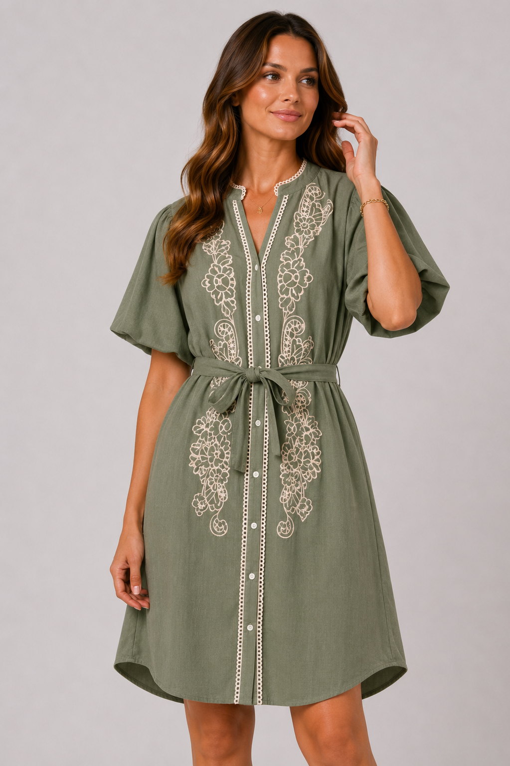 Embroidered Dress