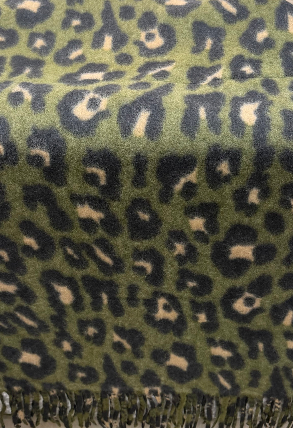 Chunky Leopard Scarf