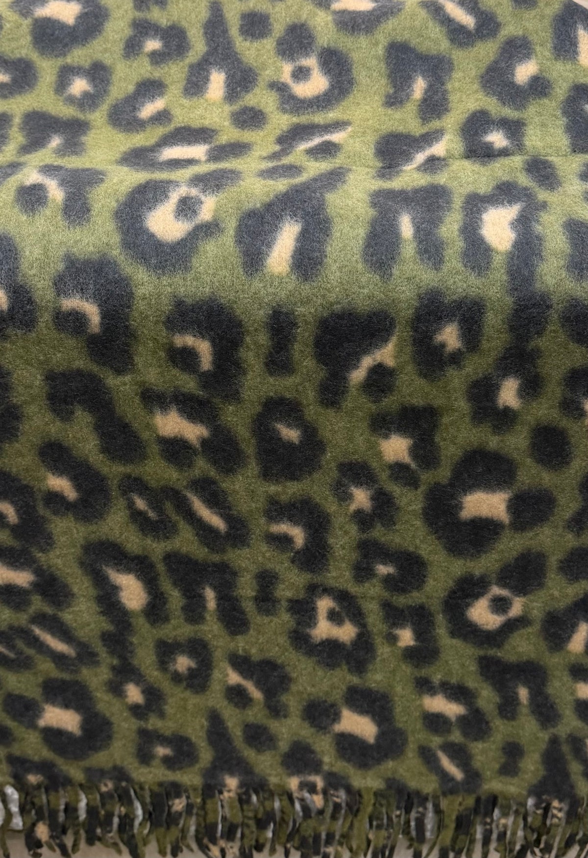 Chunky Leopard Scarf