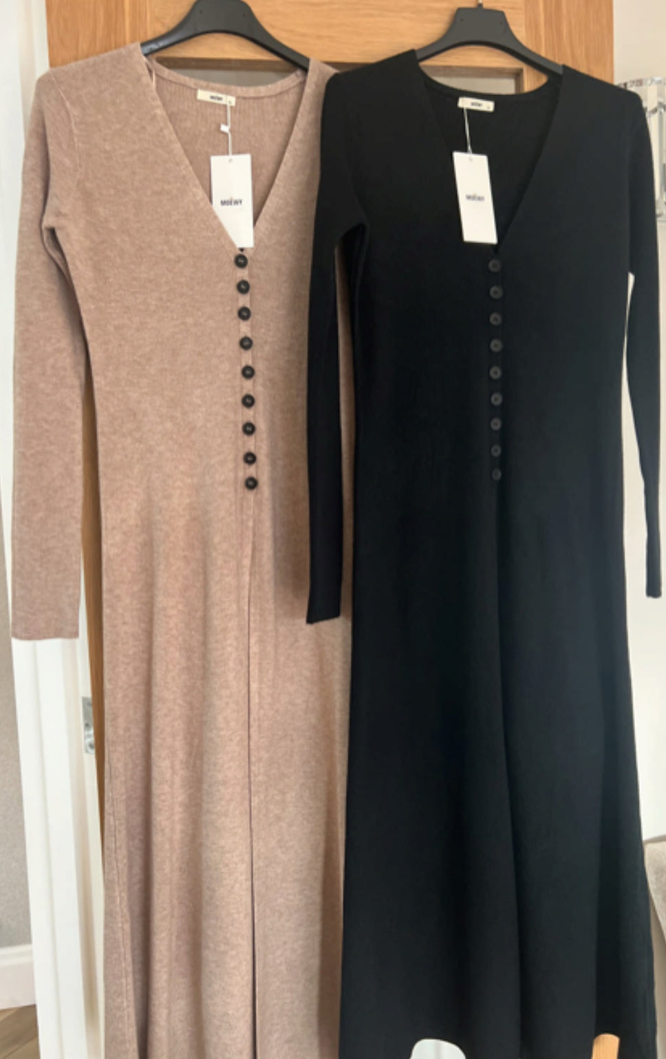 Button Embrace Longline Knit