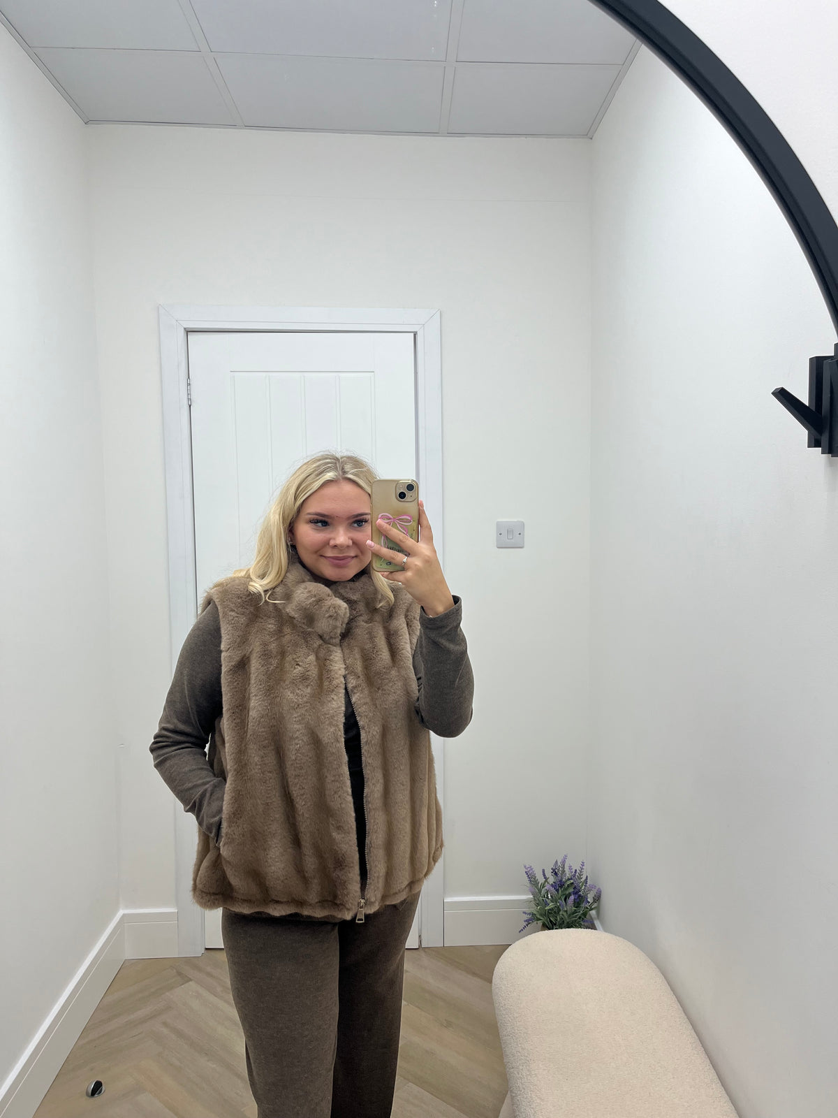 Ariel Faux Fur Gillet