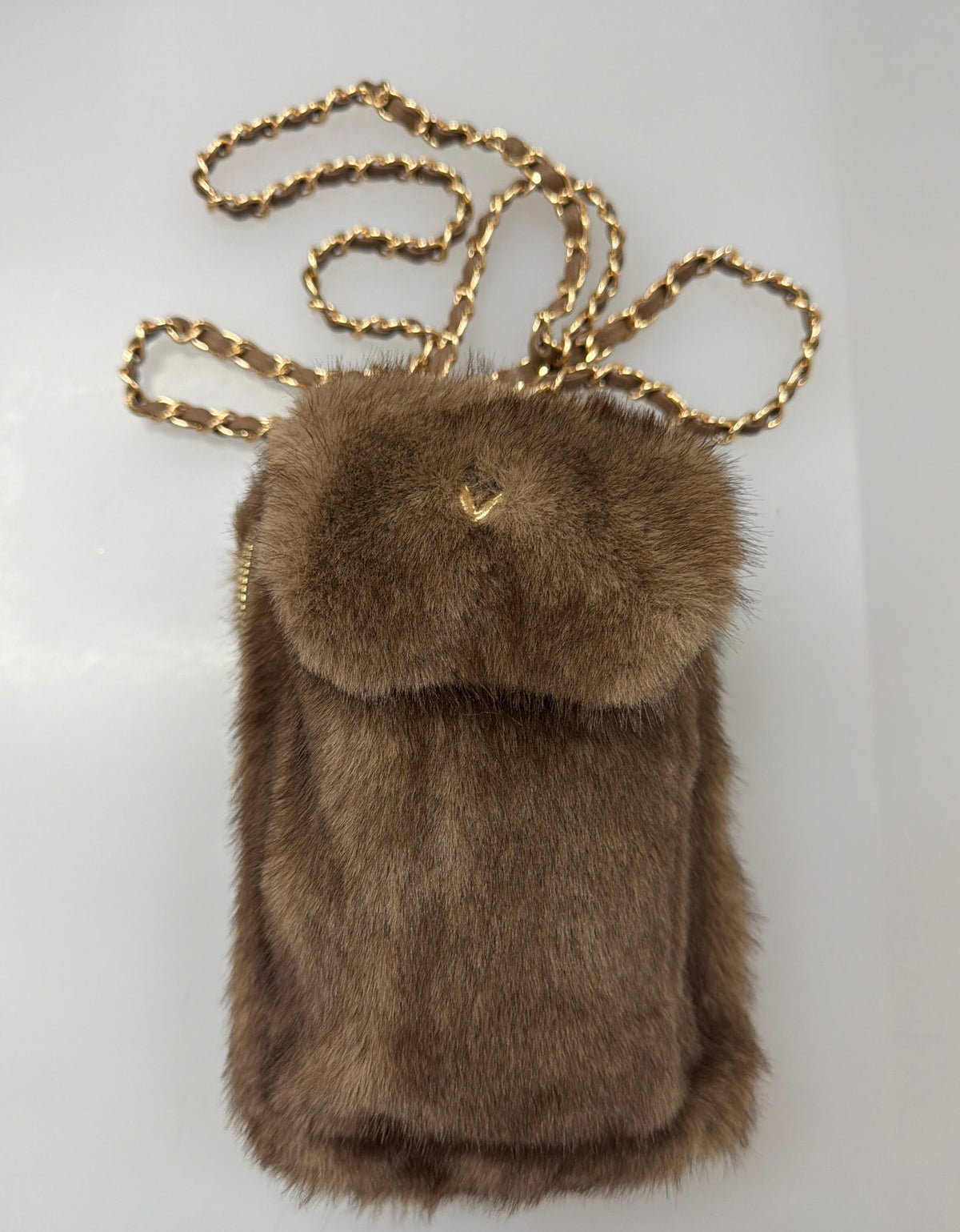 Luna Heart Faux Fur Bag