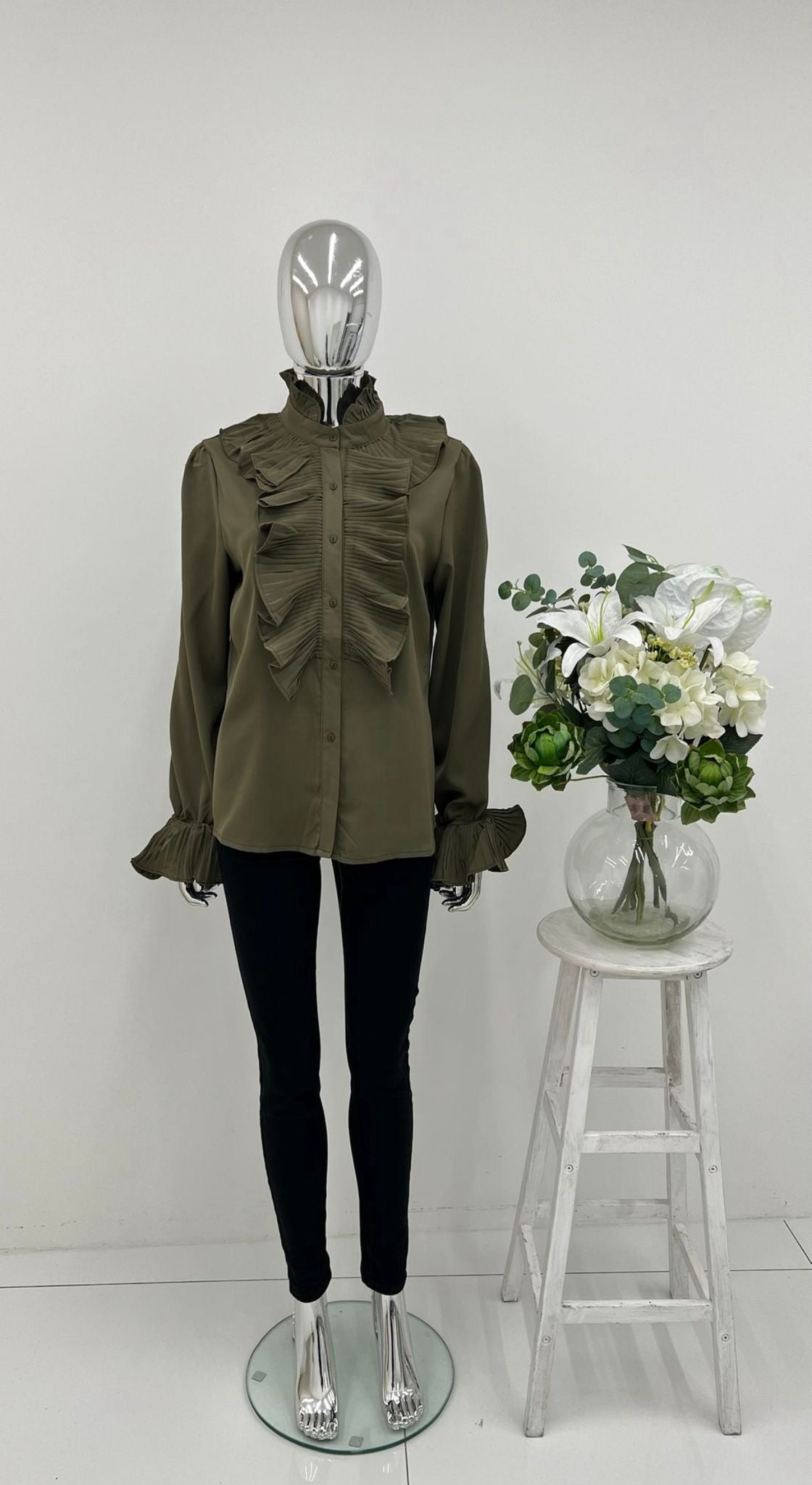 Ruffle Reverie Blouse