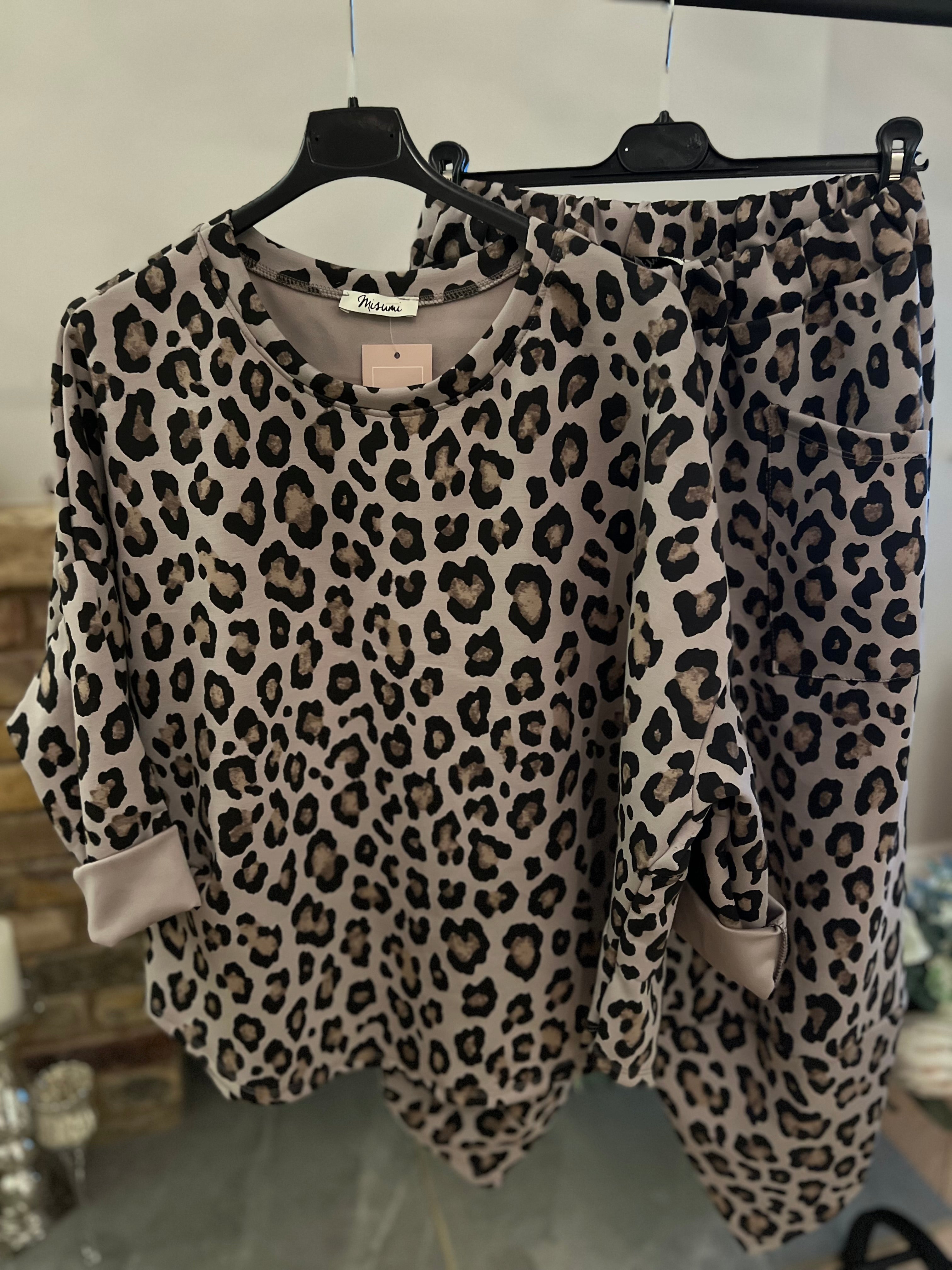 🖤 Zoe Leopard Set