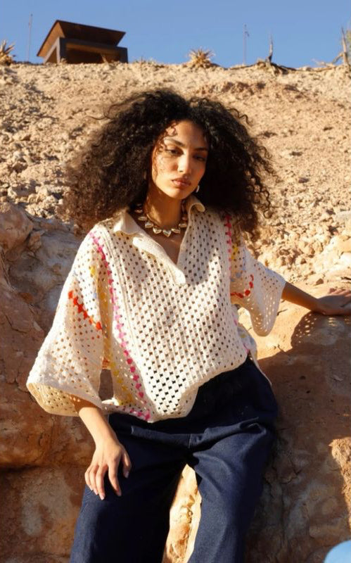 Iona Crochet Knit