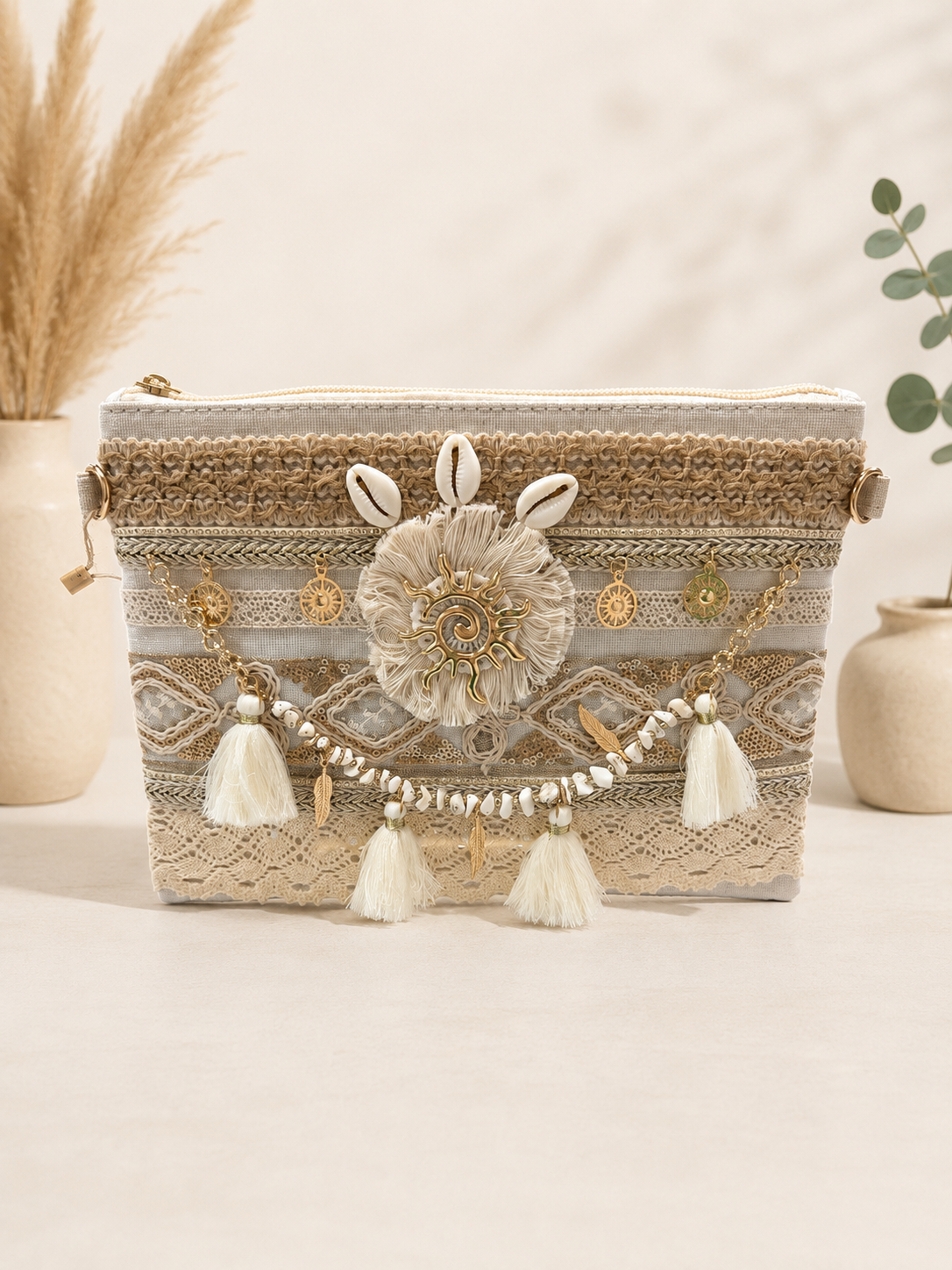 Golden Sun Boho Bag