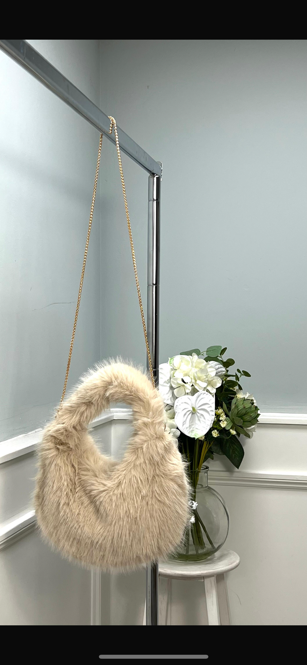 Whisperfluff Crescent Bag