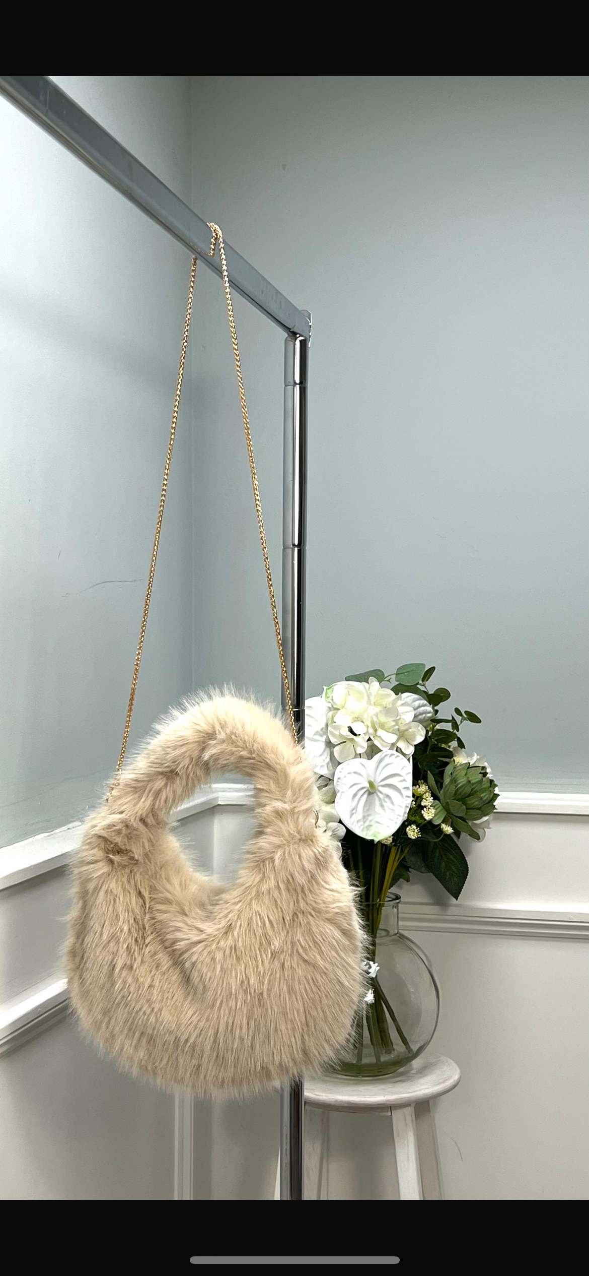 Whisperfluff Crescent Bag