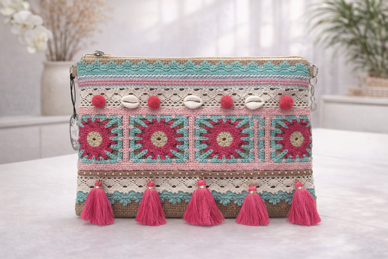 Crochet Dream Boho Clutch