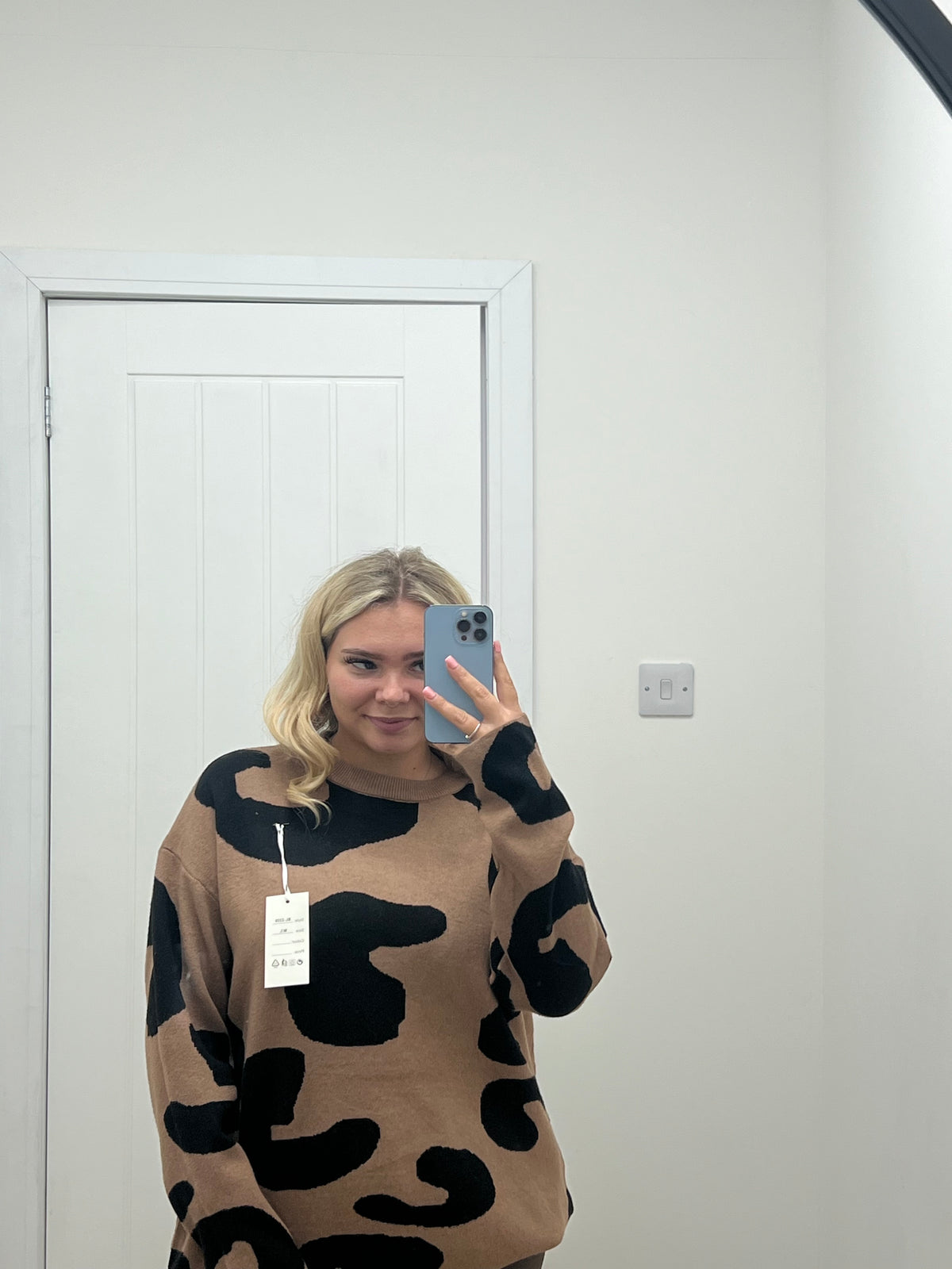 Elsie Animal Print Jumper