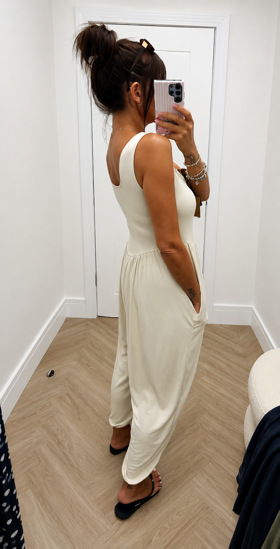Flow Jumpsuit 💙🤍