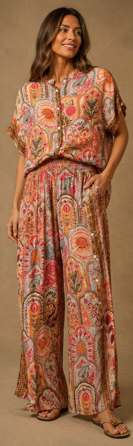Maz Abstract Loose Fit Co-ord 💕