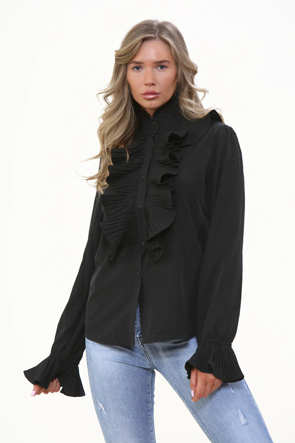 Ruffle Reverie Blouse
