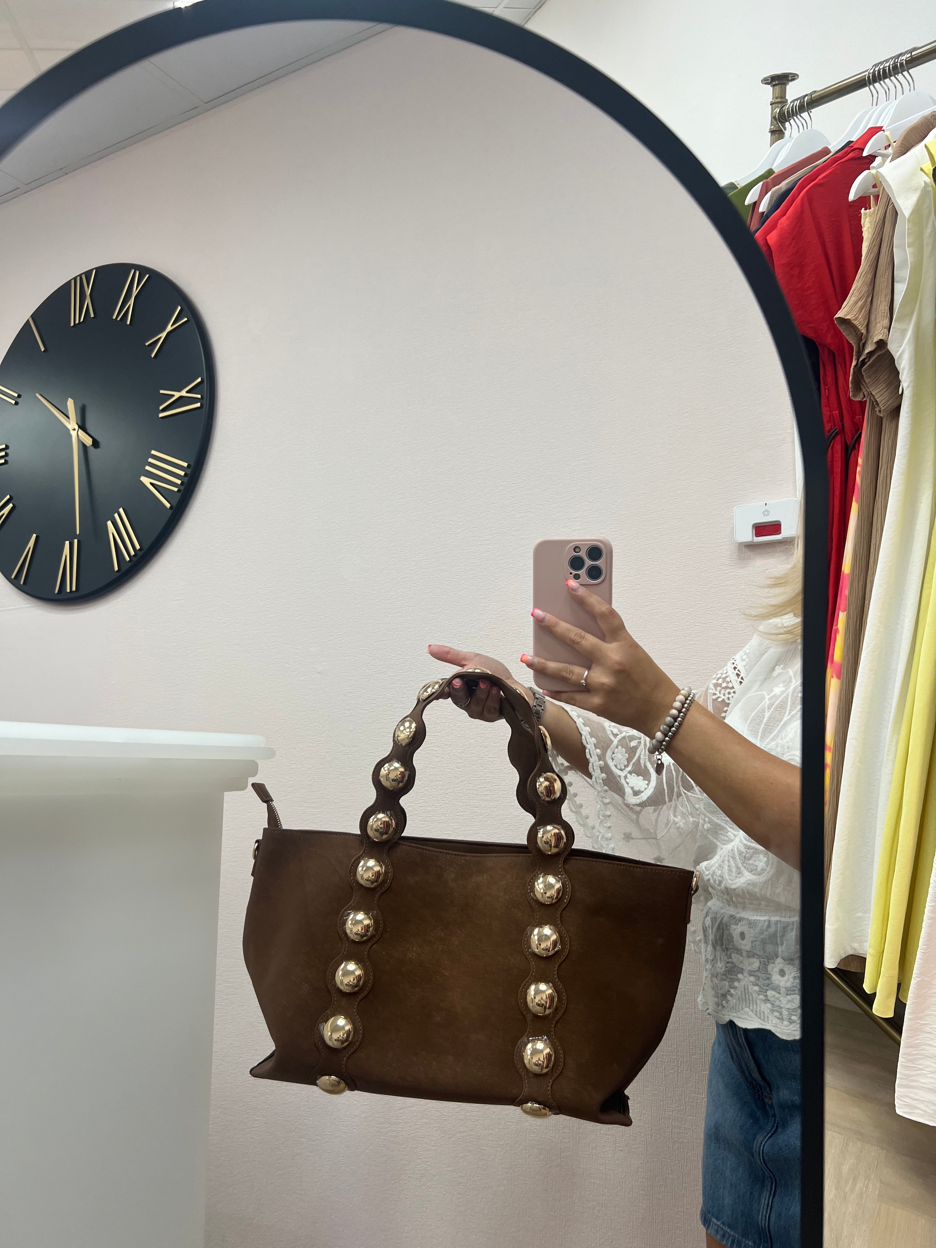 Disc large handbag🤎🖤✨